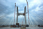 VIS集团在新西伯利亚完成了斜拉桥系统的安装