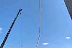 VIS集团开始在新西伯利亚安装斜拉桥塔系统